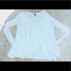 White Free People Top